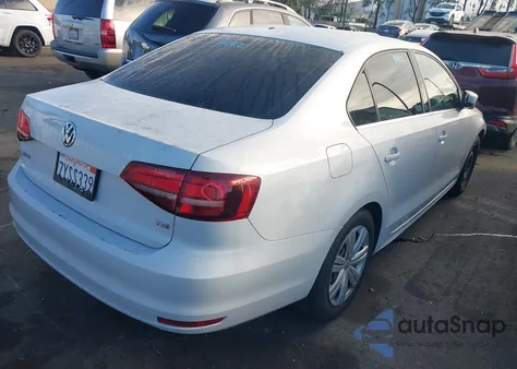 2017 Volkswagen Jetta 1.4T S из США, поврежденный, VIN 3VW2B7AJ9HM335394